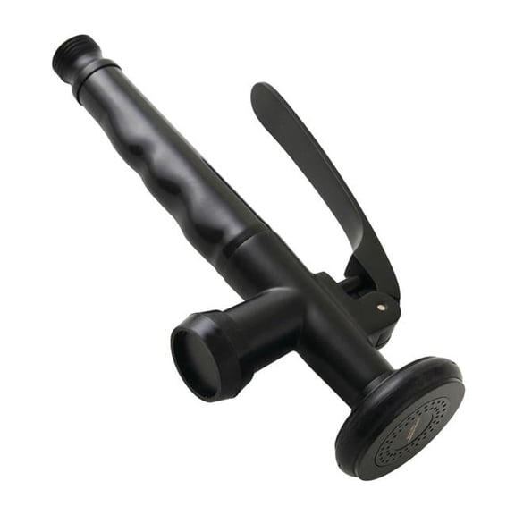 Kingston Brass KH8500 Continental Pre-Rinse Kitchen Faucet Pull Down Sprayer, Matte Black