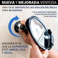 thumbnail image 4 of Mirrorvana Espejo para regadera antiempa&ntilde;ante con Ventosa, Espejo de Afeitar para ba&ntilde;o, 20 cm de di&aacute;metro, 4 of 7
