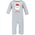 thumbnail image 3 of Hudson Baby Unisex Baby Cotton Coveralls, Santa Reindeer, 18-24 Months, 3 of 5