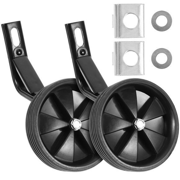 1 Paire de Roues Stabilisatrices de Remplacement Polyvalentes Stabilisateur de Vélo Roues de Vélo Remplaçables