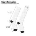 thumbnail image 2 of Pofeuu Travel Around The World Airplane Print Stockings, Adult Running Hiking Socks for Youth and Adult, 2 of 6