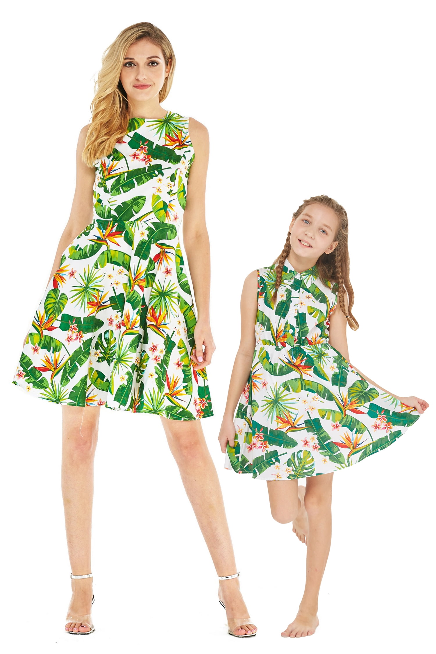lady vintage flamingo dress