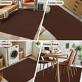 thumbnail image 6 of Brown Pure Color Area Rugs Collection 4'x6', Aesthetics Contemporary Luxury Non Slip Indoor Rectangle Throw Runner Rug Floor Mat Carpet for Living Room Dining Table Bedroom Nursery, 6 of 9