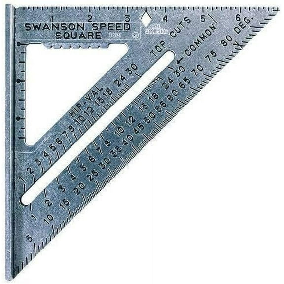 Swanson S0101 7" Speed Square, Pack of 2