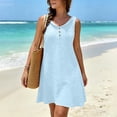 thumbnail image 6 of Summer Fashion Womens Dresses Plus Size Solid Color One Shoulder Sexy Dress Black XXXXL, 6 of 8