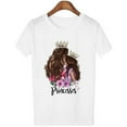 thumbnail image 1 of DPTALR T-Shirt à Col Rond Imprimé pour Femmes Harajuku T-Shirt Blanc Haut à Thème Mère, 1 of 6