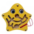 thumbnail image 3 of Laberinto magnético de madera, juguete educativo para niños, 3 of 6