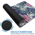 thumbnail image 6 of Long Mouse Pads for Desk,Pioneer Flower Floral Print Pattern Desk Mats on Top Of Desks, Desk Mouse Pad Extra Large with 3mm Non-Slip Base and Stitched Edge for Gaming,Office,Work,Home 31.5"x11.8", 6 of 6