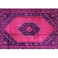 thumbnail image 1 of Ahgly Company Indoor Rectangle Medallion Pink Traditional Area Rugs, 7' x 10', 1 of 4