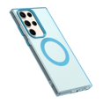 thumbnail image 6 of ELEHOLD Case for Samsung Galaxy S23 FE Magnetic Shockproof Case Slim Matte Transparent Rugged Cover, Skin Friendy Feel, Compatibel with MagSafe, Blue, 6 of 7