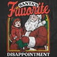thumbnail image 2 of Mens Funny T Shirts Santas Favorite Disappointment Sarcastic Christmas Graphic Novelty Tee For Men Graphic Tees, 2 of 9