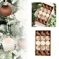 thumbnail image 3 of 15-Piece Christmas Ornaments Set - 3" Soft Hanging Balls for Xmas Tree, Holiday & Winter Wedding Decor, 3 of 9