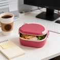 thumbnail image 6 of Tepsmf Lunch Box 800ml Leak Proof Bento Container with Divided Compartment for Kids and Adults School Picnic Work Meals, 6 of 6