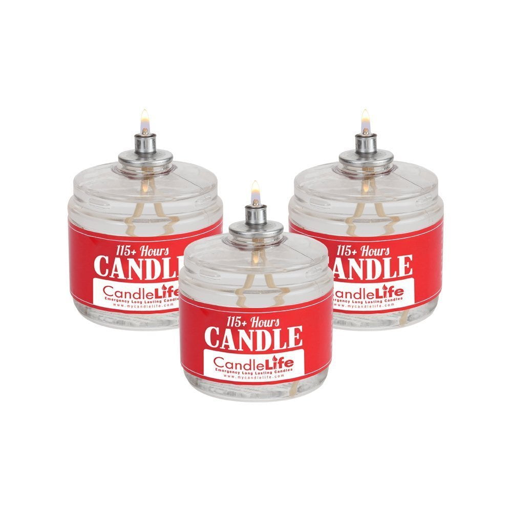 candlelife 115hour long lasting burning time smoke/odorfree emergency