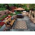 thumbnail image 2 of 5â€™ x 8â€™ Navy Blue Trellis Indoor Outdoor Area Rug, 2 of 4