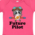thumbnail image 4 of Inktastic Boys Future Pilot Panda Boys Baby Bodysuit, 4 of 5