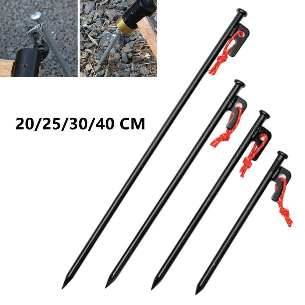 Piquet De Tente Renforcé En Acier 20~40cm – Le Compagnon Solide Pour Le Camping Et Le 4x4
