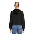 thumbnail image 3 of Mickey Mouse Women's Glow in the Dark Halloween Graphic Hoodie with Long Sleeves, Sizes XS-XXXL, 3 of 5