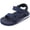 Blue, variant on STQ Toddler Girl Sandals Open-Toe Arch Support Girls Wide Summer Shoes Lightweight Non-slip Beach Shoe for Kids with Adjustable Straps Pink Multi Toddler Size 5