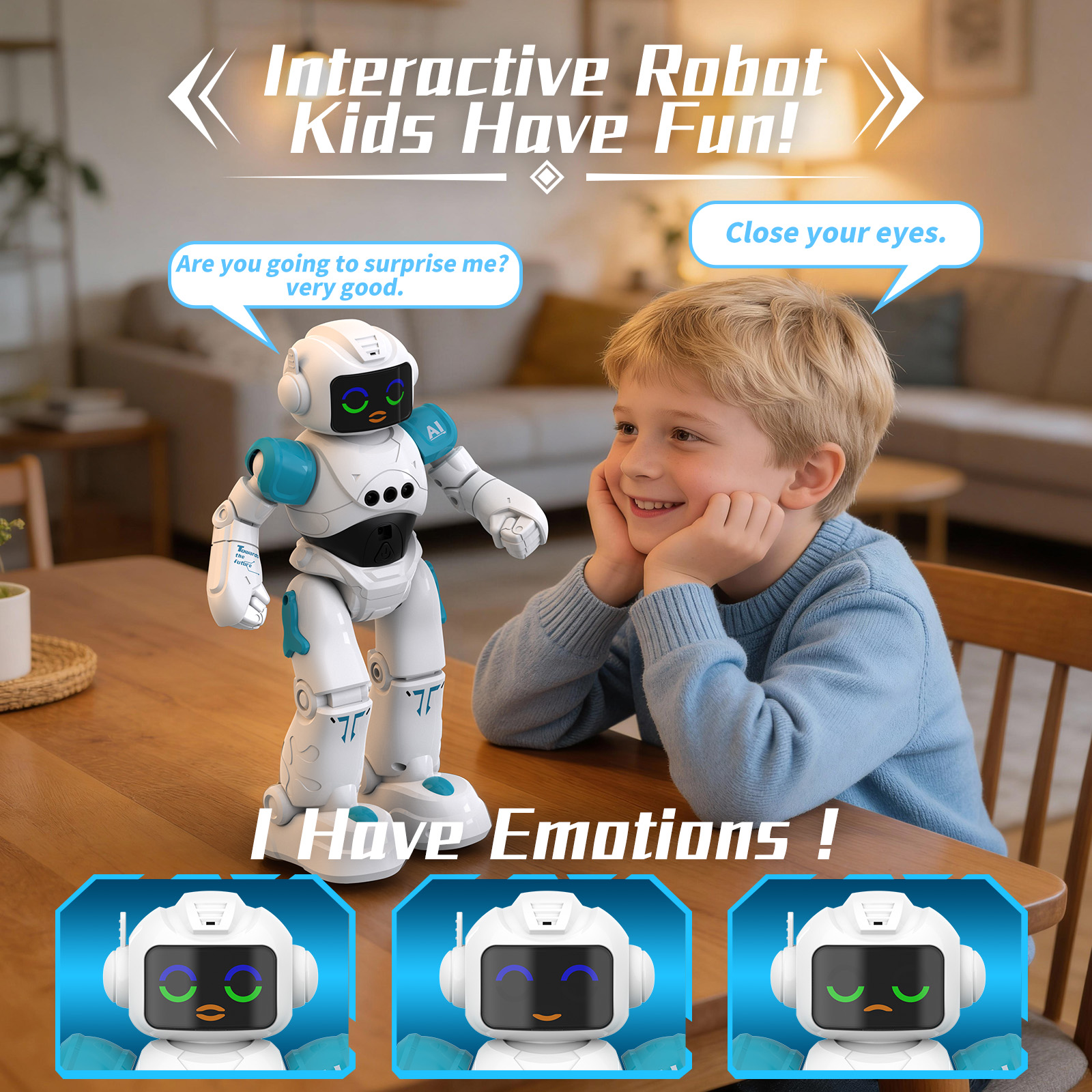 Ficcug Smart Programmable Interactive Robot Toy photo 3