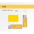 thumbnail image 3 of HOUSELABELS 1.5" x 1" Yellow Multipurpose Labels on 1" Core Compatible With Zebra and Rollo Printers, 100 Rolls / 520 Labels per Roll, 3 of 8
