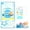 B, variant on Racifhz Cute 3D Embossed Stacking Stickers Cartoon Crystal Glossy Decals Raised Textured Puffy Adhesive Embellishments for Scrapbooking Journaling DIY Crafts Projects , 1Pack D