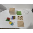 thumbnail image 2 of Montessori Play Kit Box Adena 4 en 1 con bastoncillo de algodón, 2 of 9