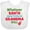 AA-White, variant on Inktastic Christmas Whatever Santa Doesn't Bring Me Grandma Will Boys or Girls Baby Bib