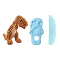 thumbnail image 3 of Teething Stick Rubber Bite Resistant Sound Dog Toy Durable Dog Toy Fits Dog of All Sizes,Blue & Coffee Color, 3 of 5