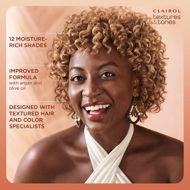 Clairol Textures & Tones Hair Dye Ammonia-Free Permanent Hair