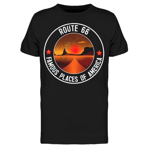 Route 66 Grand Canyon Desert Tee Men's -Image by Shutterstock