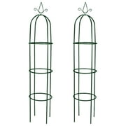 Set of 2 Garden Arch Towers - 14.9" x 74.8"