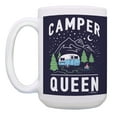 thumbnail image 2 of ThisWear RV Camper Gifts for Women Camper Queen Mug Camping Coffee Cup RV Mug 15oz Coffee Mug Multi, 2 of 4