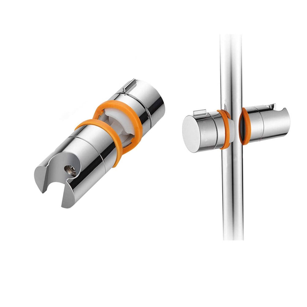 Goodhd Adjustable Chrome Bathroom Shower Head Holder Riser Rail Bracket