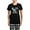 With Checker Pant, variant on CafePress - 50Th Birthday Butterfly Women's Dark Pajamas - Women's Short Sleeve Print T-Shirt and Pants Dark Cotton Pajama Set