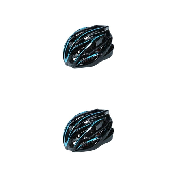 Casco de seguridad ligero y ajustable Eigraketly para ciclismo azul negro tamaño libre