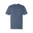 thumbnail image 2 of Comfort Colors - Garment-Dyed Heavyweight Pocket T-Shirt - 6030 - Blue Jean - Size: M, 2 of 3