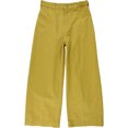 thumbnail image 1 of Free People Patti Pantalones anchos informales para mujer, Amarillo, 28, 1 of 2