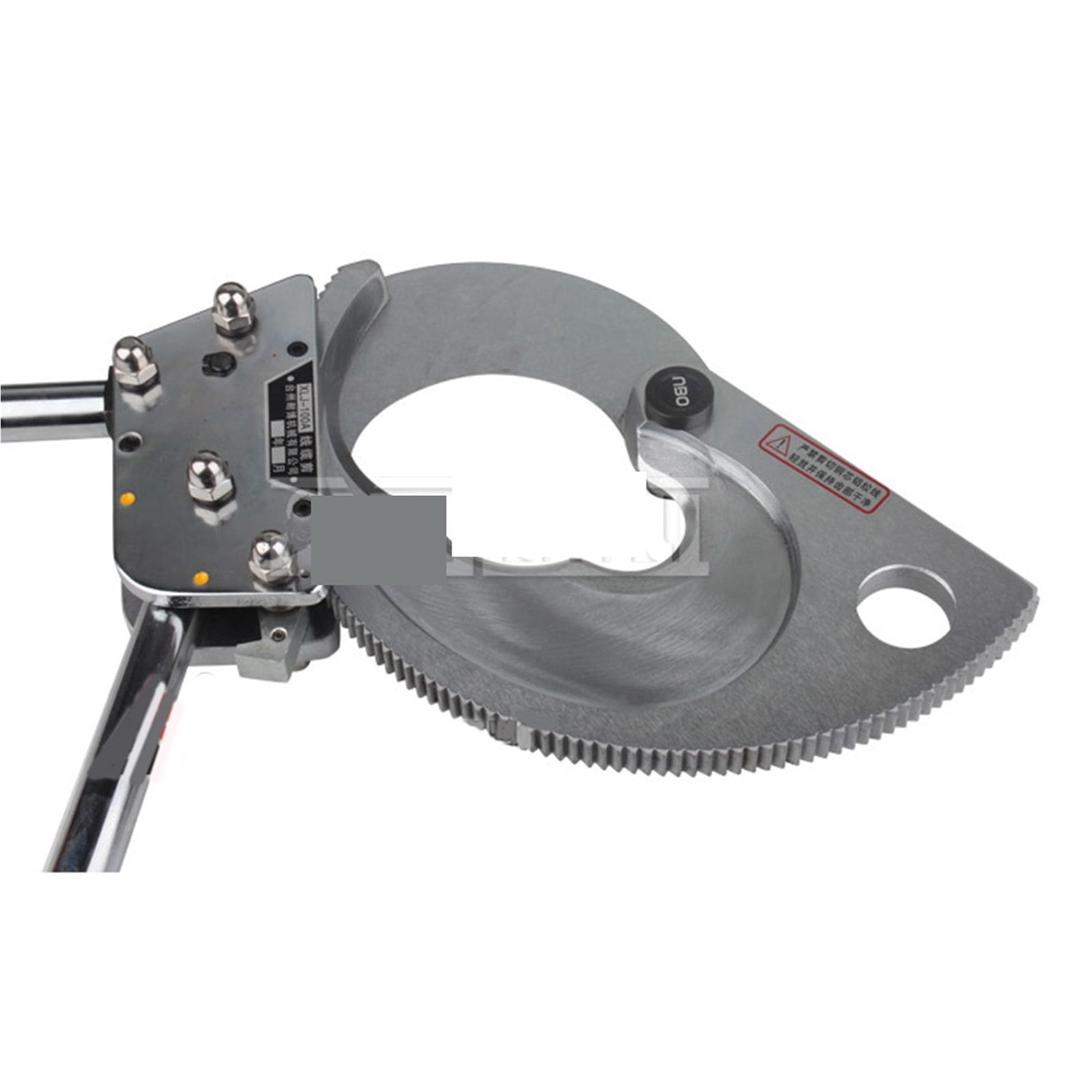 Ratchet Cable Cutter, Heavy Duty Wire Cutter For Max 100mm Armoured Aluminum Copper Cable Ratcheting Wire Cutting Hand Tool ,Heavy Duty Build