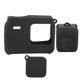 thumbnail image 2 of Funda Protectora de Silicona Jadeshay para Insta360 ONE R con Tapa de Lente Negro, 2 of 8