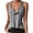 1# GRAY, variant on TEMOFON Women Sleeveless Tops Summer Casual Tank Top Scoop Neck Blouses Trend Solid Black Tee Shirts for Women with Button Size S