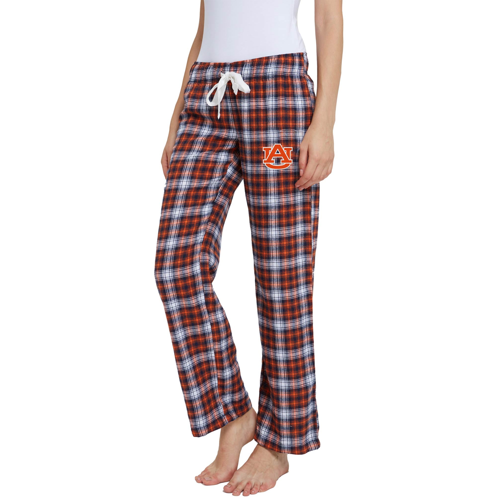 Women's Navy/Orange Auburn Tigers Devote Flannel Lounge Pants - Walmart.com