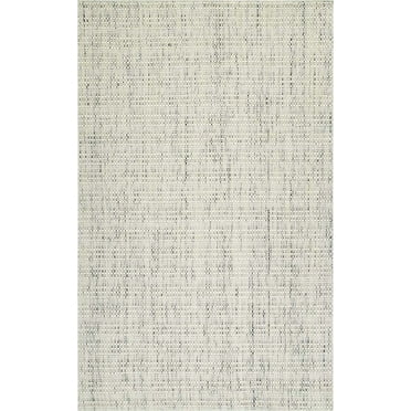 Berkley Memories Area Rug NL100 Nl100 Ivory Ivory Single-Color Lines 2' 3" x 7' 6" Rectangle