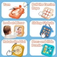 thumbnail image 3 of Busy Board for 1 Year Old,Airplane Plane Car Travel Toy,Montessori Toys for 1 2 3 Year Old Girl Boy,Sensory Toys for Toddlers 1-3,1st Birthday for Boys Girls Kids, 3 of 6