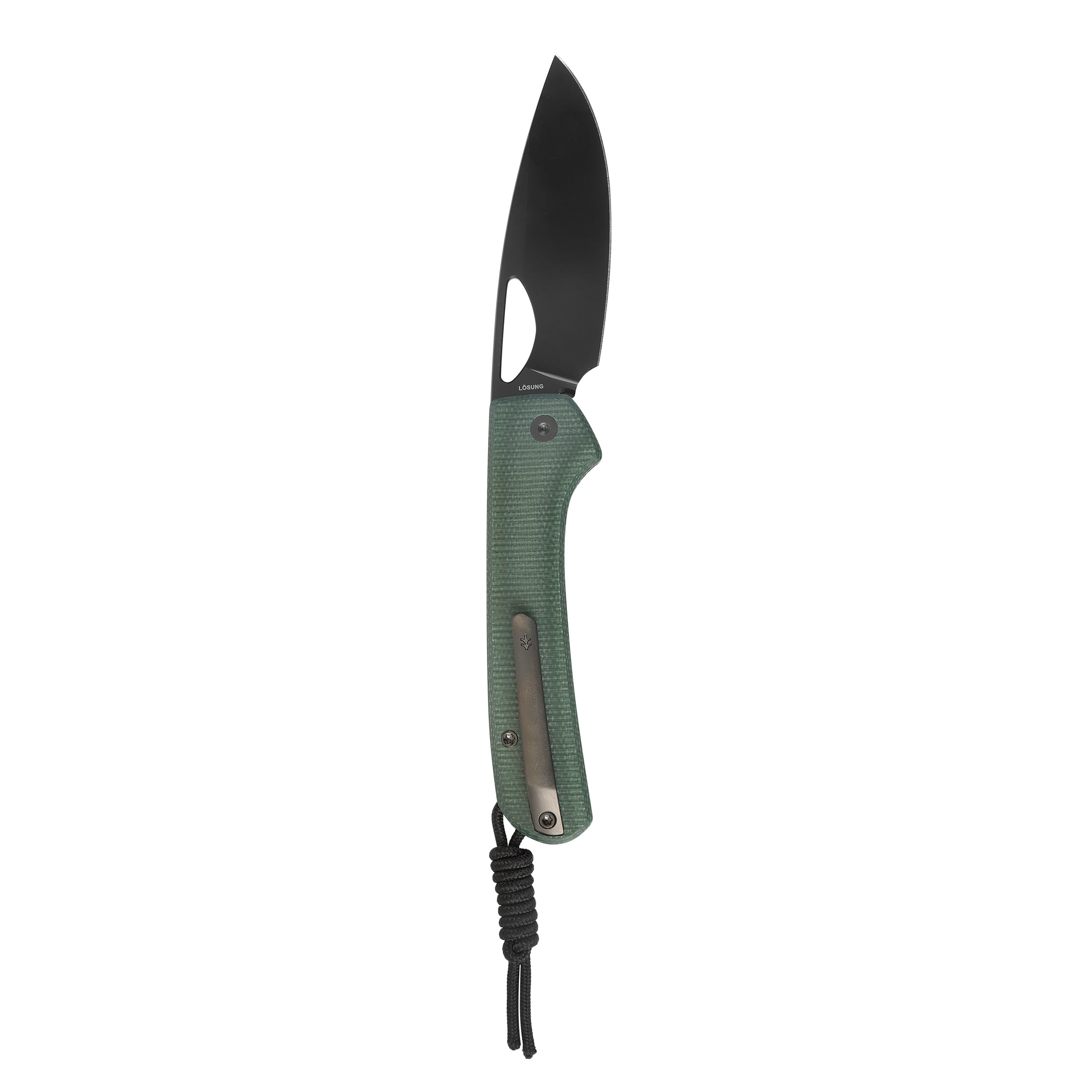 Swiss Tech  Folding Knife with 14C28N Steel Blade 4 Way Opening Micarta Handle, Dark Spruce