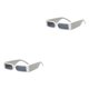 thumbnail image 1 of Qarigey Gafas de sol rectangulares, gafas para los ojos, gafas a prueba de sol para hombres, gafas de protección a prueba de polvo, gafas Type4 NO4, 1 of 6