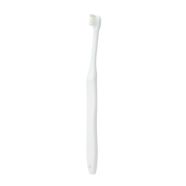 Cepillo dental especializado para limpieza profunda de espacios interdentales, muelas del juicio y aparatos ortopédicos, diseño ergonómico y suave para un uso cómodo y eficaz.