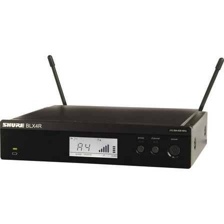 Shure BLX4R Single-Channel Wireless Rackmount Receiver, H9: 512.125-541.800MHz