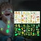 thumbnail image 2 of Suministros Regalos Fiesta con tigre/dinosaurio 150 mixtos para niños Tatuajes temporales Estilos luminosos para niños 10 hojas Luminoso y tatuajes Niñas Adhesivos de pared, 2 of 8
