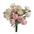 thumbnail image 2 of Luxcidy Artificial Flowers Roses Fake Flowers, Flower Balls for Wedding Centrepieces, Artificial Flowers for DIY Bridal Bouquets Faux Flowers Centerpieces for Table Home Decor(Pink), 2 of 7